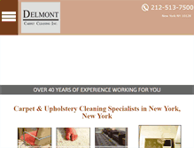 Tablet Screenshot of delmontcleanny.com